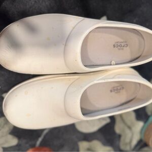 Crocs Women's Neria Classic Work Clog - White Sz 10